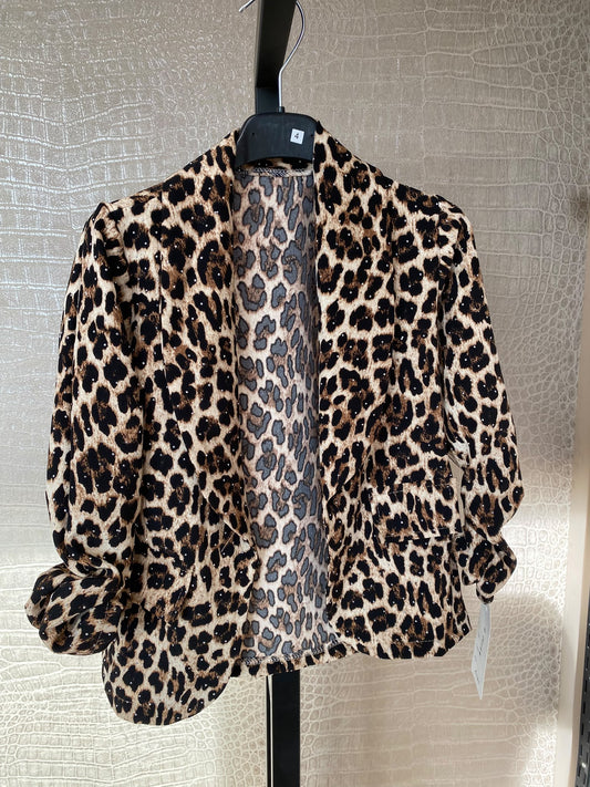 Getailleerde Blazer met Pailletten