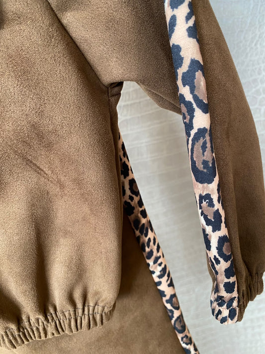 Kids Leopard Tracksuit