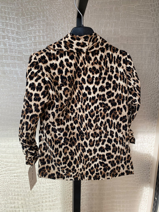 Getailleerde Blazer met Pailletten