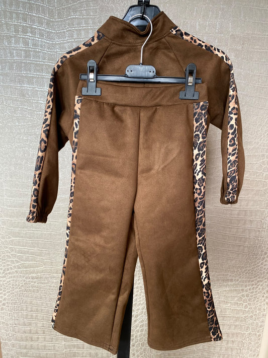 Kids Leopard Tracksuit