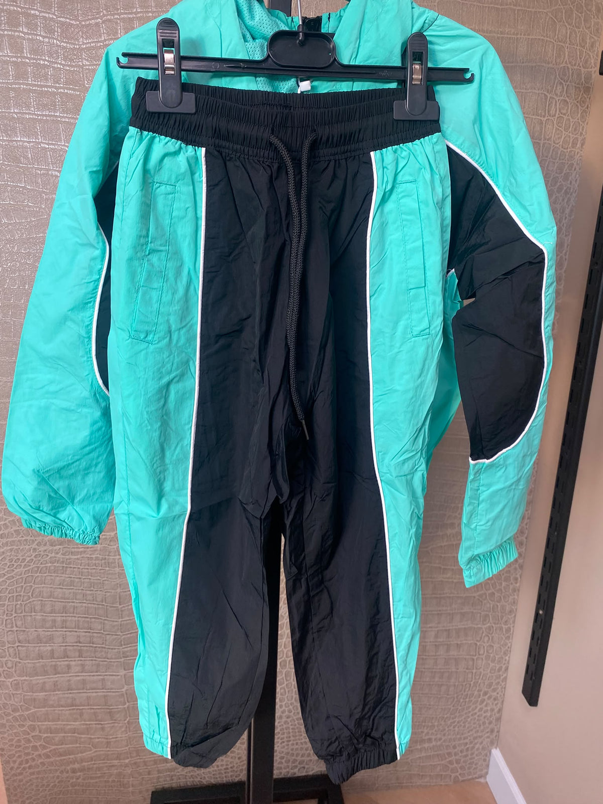 Kids Retro Windbreaker Trainingspak
