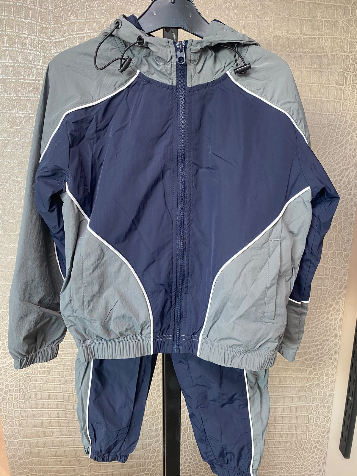 Kids Retro Windbreaker Trainingspak