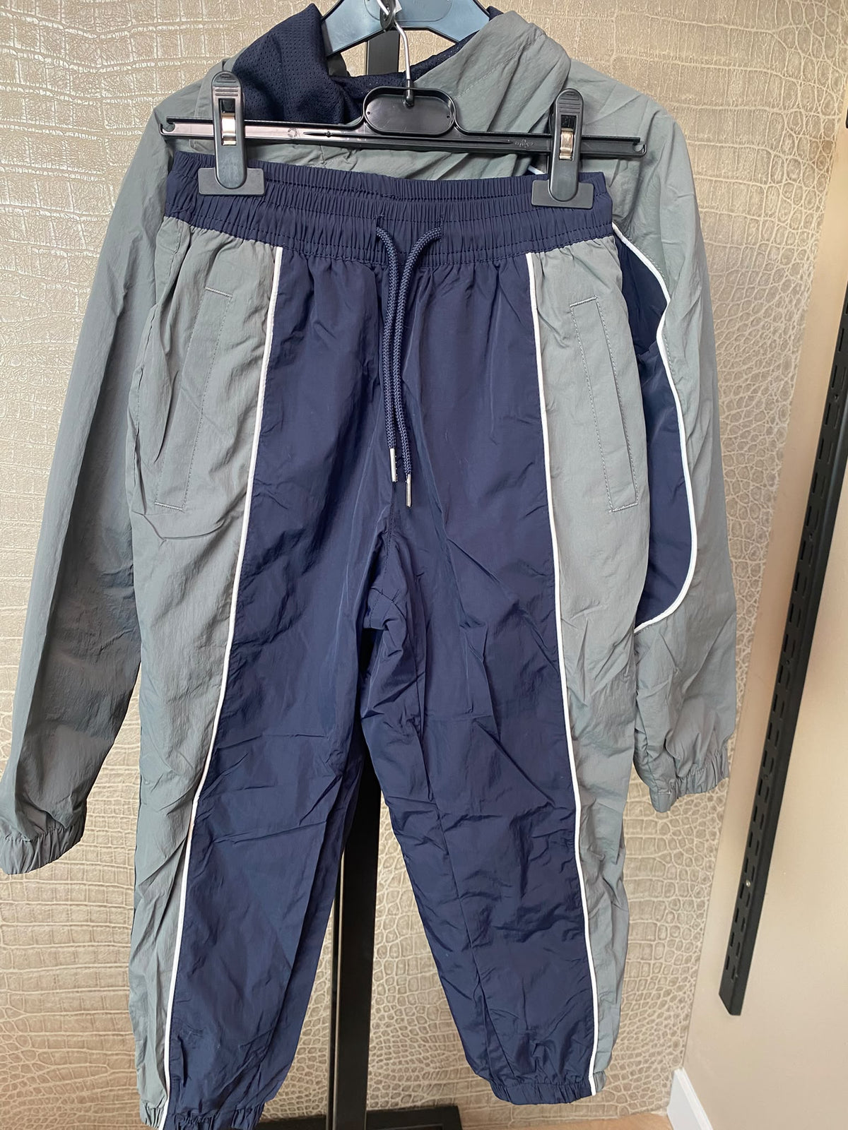 Kids Retro Windbreaker Trainingspak