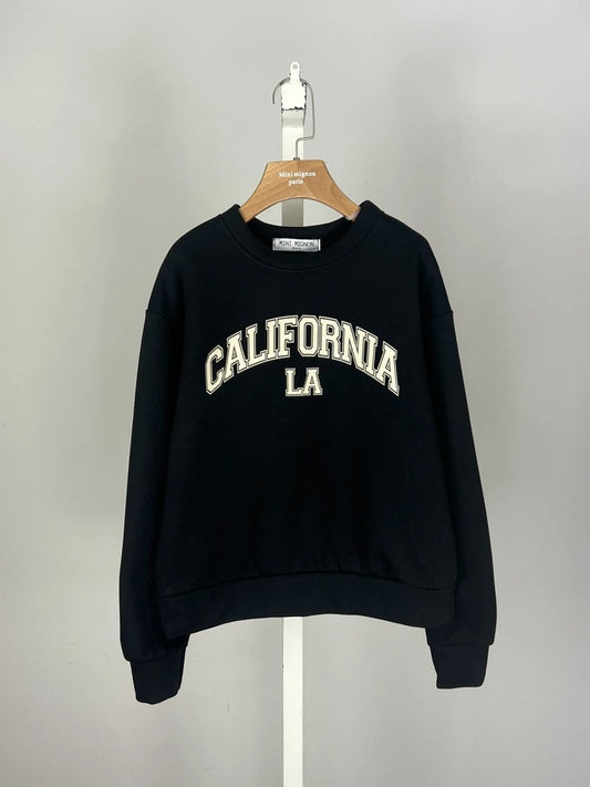Katoenen sweatshirt met print